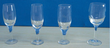 Steklene skodelice za vino SPOSH