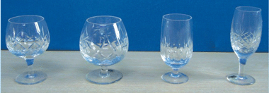 Skleněné poháry na víno 92606